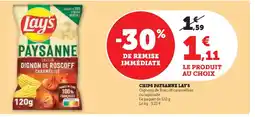 Super U LAYS chips paysanne offre
