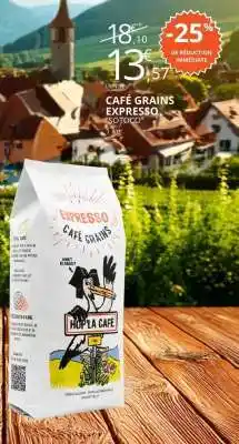 E.Leclerc CAFÉ GRAINS EXPRESSO offre