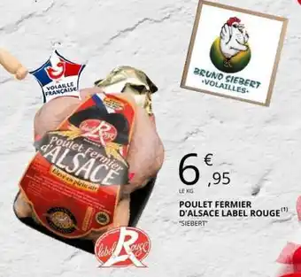 E.Leclerc POULET FERMIER D'ALSACE LABEL ROUGE offre