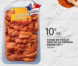 E.Leclerc CUISSE DE POULET SANS OS AU PAPRIKA GRAND EST offre