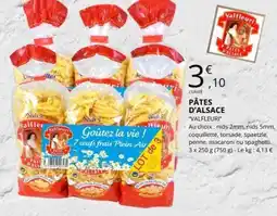 E.Leclerc Pâtes d'Alsace offre