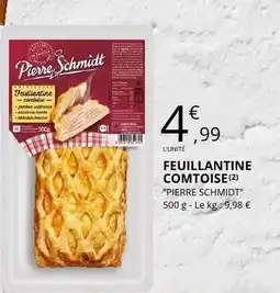 E.Leclerc Feuillantine comtoise offre