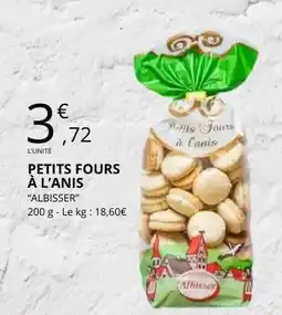 E.Leclerc PETITS FOURS À L'ANIS offre