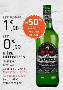 E.Leclerc BIÈRE HEFEWEIZEN offre