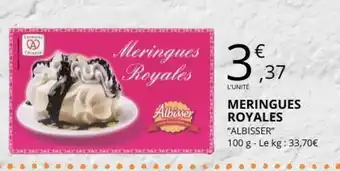 E.Leclerc MERINGUES ROYALES offre