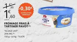 E.Leclerc FROMAGE FRAIS À TARTINER PAVOT offre