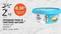 E.Leclerc FROMAGE FRAIS À TARTINER NATURE offre