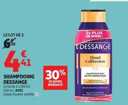 Auchan Shampooing Dessange offre