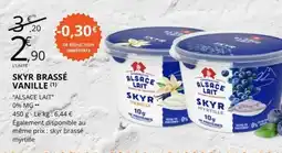 E.Leclerc SKYR BRASSÉ VANILLE offre