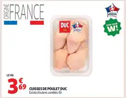 Auchan Cuisses De Poulet Duc offre