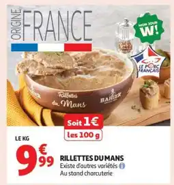 Auchan RILLETTES DU MANS offre