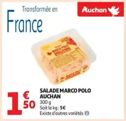 Auchan Salade Marco Polo Auchan offre