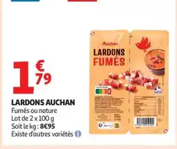 Auchan Lardons Auchan offre