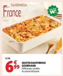 Auchan Gratin Dauphinois Gourmand offre