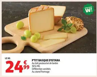 Auchan P'tit Basque D'istara offre