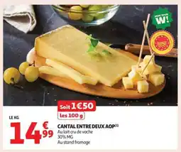 Auchan Cantal Entre Deux AOP offre