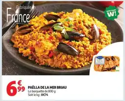 Auchan Paëlla De La Mer Briau offre
