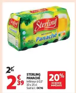 Auchan Sterling Panache offre