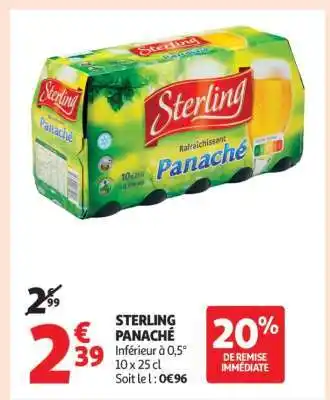 Auchan Sterling Panache offre