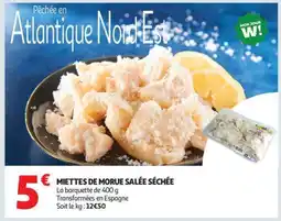 Auchan Miettes De Morue Salée Séchée offre