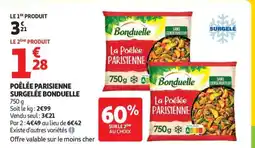 Auchan Poêlée Parisienne Surgelée Bonduelle offre