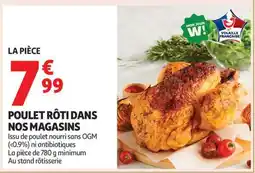 Auchan Poulet Rôti Dans Nos Magasins offre
