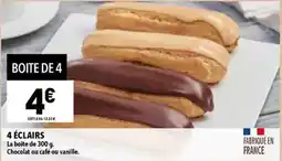 Supeco 4 éclairs offre