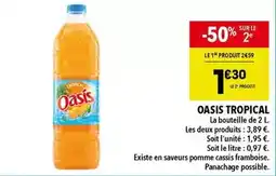 Supeco Oasis - tropical offre
