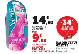 Maximarché Rasoir venus gilette offre