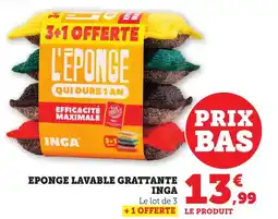 Maximarché Eponge lavable grattante inga offre