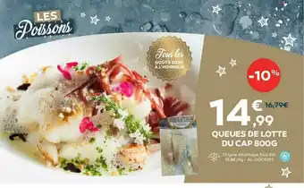Cabesto Queues De Lotte Du Cap 800g offre