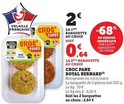 Maximarché Croc pane royal bernard offre