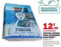 Maximarché Huitre creuse fine charente maritime offre