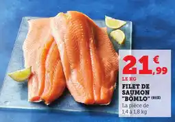 Maximarché Filet de saumon bömlo offre