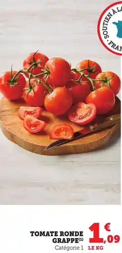 Maximarché Tomate ronde grappe offre