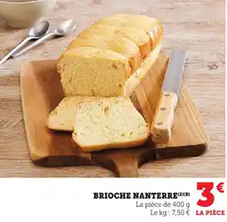Maximarché Brioche nanterre offre