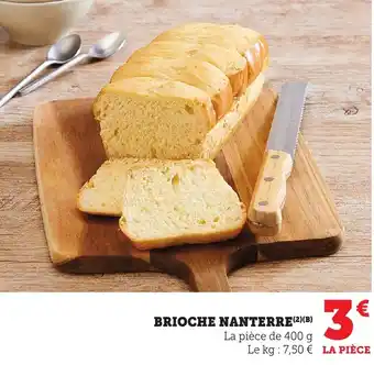 Maximarché Brioche nanterre offre