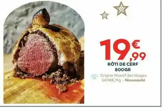 Rôti De Cerf 800gr