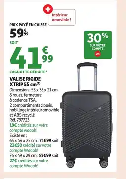 Auchan Valise rigide xtrip offre