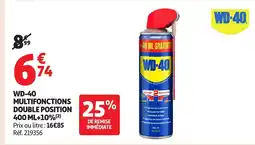 Auchan WD-40 Mutlifonctions double position offre