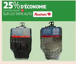 Auchan Sur le tapis auto offre