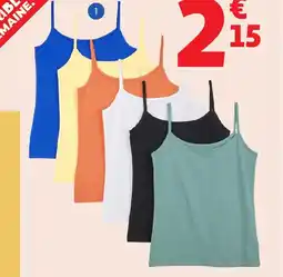 Auchan Débardeur femme inextenso offre