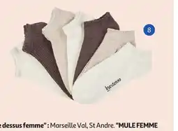 Auchan Lot de 7 paires de mini socquettes femme inextenso offre