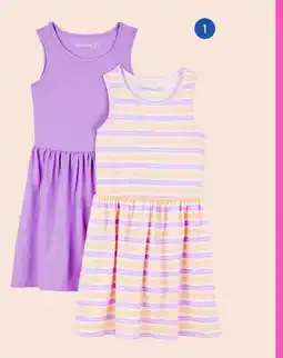 Auchan Lot de 2 robes fille inextenso offre