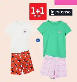 Auchan Pyjashort enfant inextenso offre