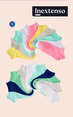 Auchan Lot de 10 paires chaussettes enfants inextenso offre