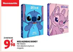 Auchan Nos agendas disney offre