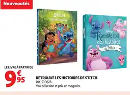 Auchan Retrouve les histoires de stitch offre