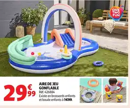 Auchan Aire de jeu gonflable offre