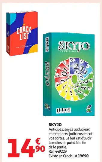 Auchan Skyjo offre